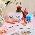 thumbnail image 5 of 100 Piezas de Bolsas de Cuidado Posterior de PestañAs Bolsas de Maquillaje de PestañAs Bolsa de CosméTicos de PestañAs VacíAs Estuches de Maquillaje de Viaje Blanco, 5 of 5