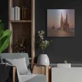 thumbnail image 4 of Luxe Metal Art 'Cathedral' by Dariusz Klimczak, Metal Wall Art, 24"x24", 4 of 8