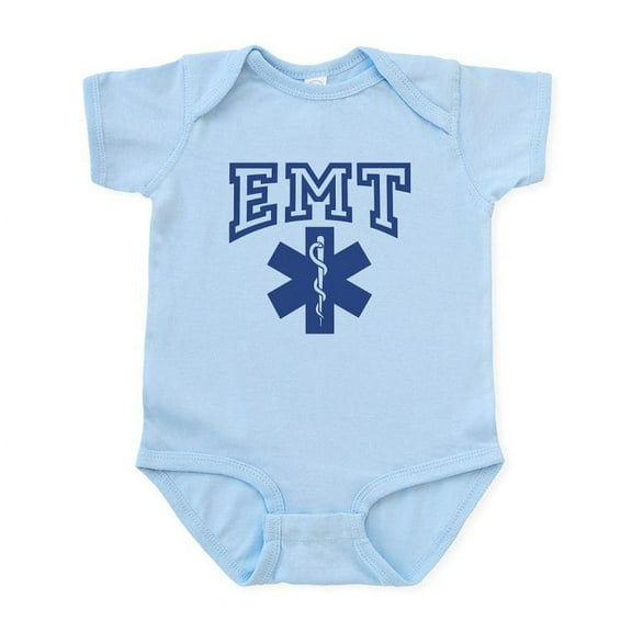 CafePress - EMT Infant Bodysuit - Baby Light Bodysuit, Size Newborn - 24 Months