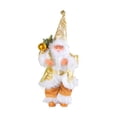 thumbnail image 3 of Figurine du Père Noël de Table Déco de Noël Intérieure Extérieure Collection Fête de Noël Dorée, 3 of 9