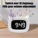 thumbnail image 4 of Reloj de Alarma Digital Reloj Electrónico Digital Led Pantalla de Pantalla, Reloj Electrónico 3D Pantalla de Pantalla Digital, Snooze Reloj de Alarma 12/24H Interruptor Pantalla de Temperatura, 4 of 6