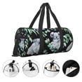 thumbnail image 5 of Haiem Cartoon Koala Bear Pattern Gym Bag for Women Men, Waterproof Travel Duffel Bags, Personal Item Travel Bag Weekender Bag with Shoes Compartment & Wet Pocket, 5 of 8