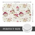 thumbnail image 2 of Non Slip Door Mat, Floral Mushroom Fast Drying Bath Tub Mats, Absorbent Bathroom Rugs Entrance Welcome Mat, Bath MatS for Tub, Floor, Home, Kitchen, Hotel,16x24in, 2 of 7
