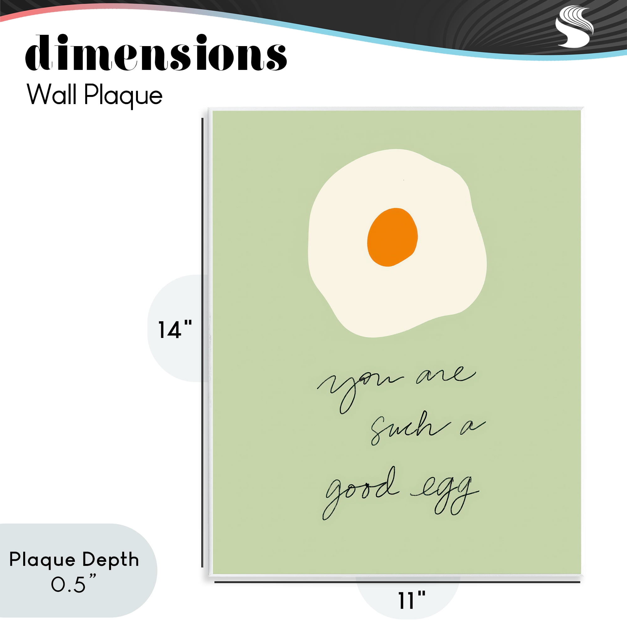 Stupell Industries You Are A Good Egg Wall Plaque Art, design by SD Graphics Studio