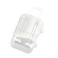 thumbnail image 2 of Organizador de joyas shamjiam joyero portátil soporte de almacenamiento adornado blanco, 2 of 8