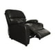 thumbnail image 2 of Sillon Reposet Reclinable Individual Tapizado en Simil Cuero cafe Midtown Concept Sofa Reclinable, 2 of 6