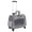Light Grey, variant on 2-in-1 Wheeled Trolley Pet Cat Bag, Durable Comfortable Rolling Cat Carrier for Travel Vet Visits, Portable Pet Travel Bag Ideal Gift for Cat Lovers
