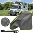 thumbnail image 3 of yingyy RV Towing Hitch Cover Waterproof Sunshade Dustproof Reflective Strip Sunscreen Snow Protector Portable Parts, 3 of 6