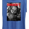 thumbnail image 3 of Chucky - Chucky Attack - Womens Short Sleeve Graphic T-Shirt, 3 of 5