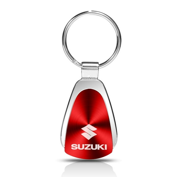Suzuki Red Tear Drop Key Chain Key Chain