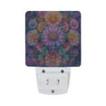 thumbnail image 5 of Yayeee LED Plug in Night Light for The Home with Auto Dusk to Dawn Light Sensors, 2 Pack, Light Purple Flowers, 5 of 6