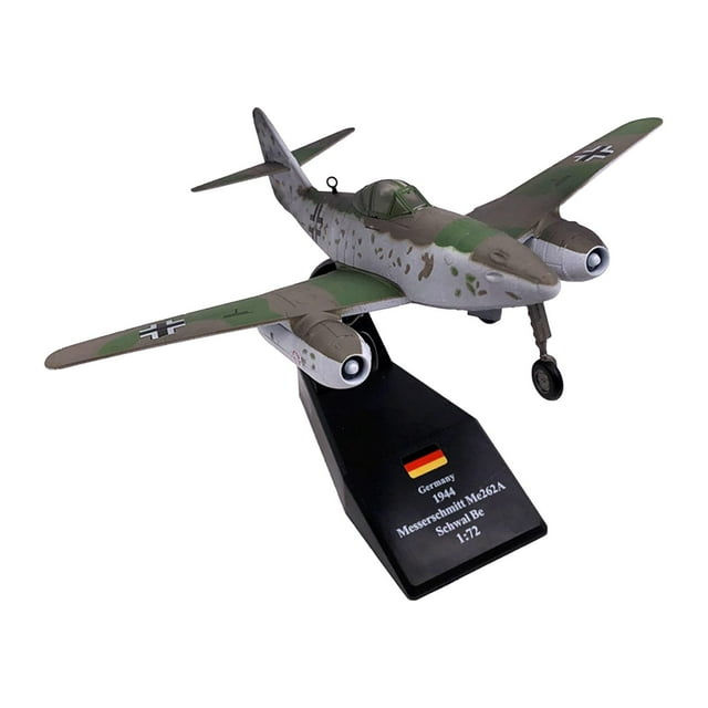 Milaget 1/72 Alloy Fighter Plane Model with Stand Collectibles Desk Decor Static Display