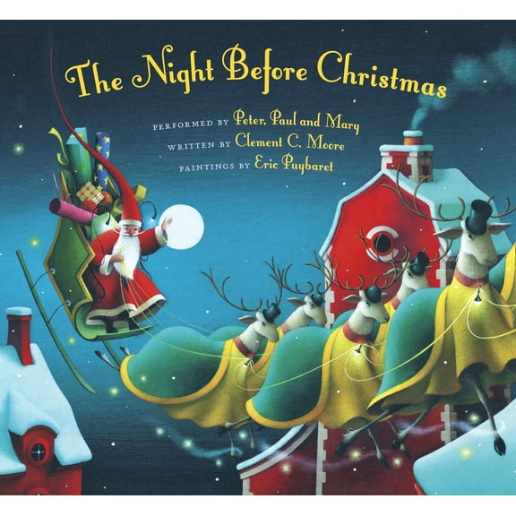 Pre-Owned The Night Before Christmas [With CD (Audio)] (Hardcover) 1936140063 9781936140060