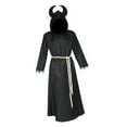 thumbnail image 4 of Cape Robe avec Capuche Devil Costume de Cosplay d'Halloween pour Carnaval Mascarade Noir m, 4 of 10