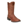 thumbnail image 2 of Justin Boots Mens Canter 11 Inch Square Toe Cowboy  Mid Calf Boots, 2 of 5