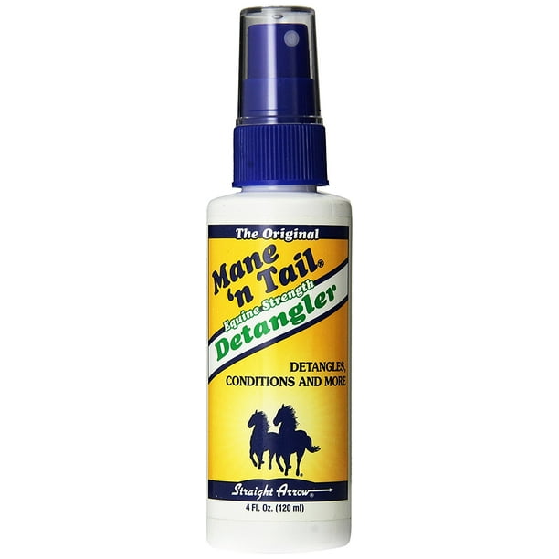 Straight Arrow Mane N Tail Equine Horse Detangler Spray NonSticky