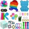 Michellecmm 30Pcs Fidget Toys Pack Cheap Fidget Pack with Pop Bubble Simple and Dimple Stress Relief Fidget Toys for Kids Adults