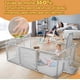 thumbnail image 3 of Corralito para Bebé Corral Infantil 230 x 122 x 65cm 230cm Gimnasio de Juegos Diseño de la Tela Oxford Modelo Gris, 3 of 4