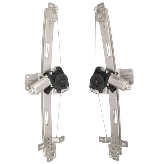 EGOESWELL 25923944 25923945 Window Regulator with Motor Front Left & Right Side 2PCS