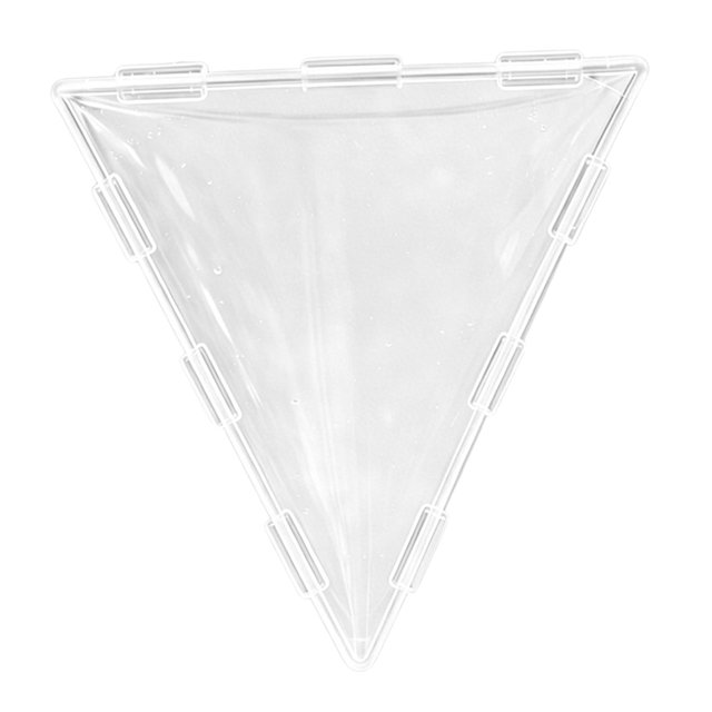 Molde para dar forma a frutas para cultivar frutas cúbicas triangulares únicas. Molde de plástico transparente reutilizable para el cultivo de frutas y verduras, ideal para tomates, fresas y peras.