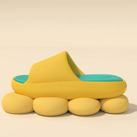 

Sehao chunky shoes for women Mens Couple Shoes Non Slip Novelty Open Toe Slippers Summer Home Bathroom Platform Slippers EVA womens shoes dressy casual