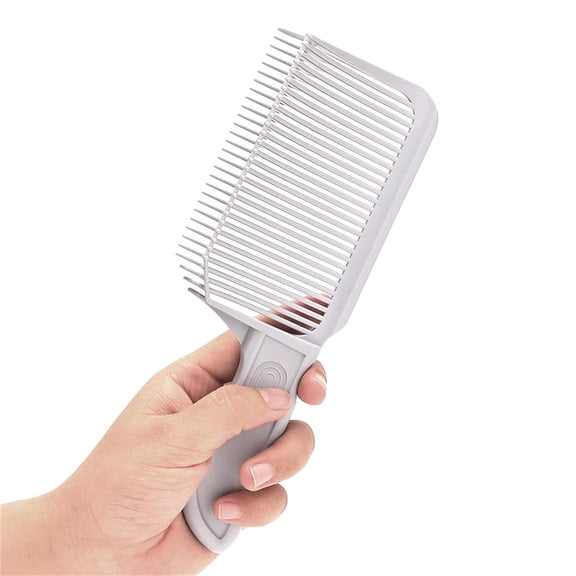 Rungungde Barber Fade Combs, Professional Hair Cutting Comb Gradienter Design Barber Fade Combs Curved Positioning Clipper Comb for Salon Hairdressing, Barber or At Home