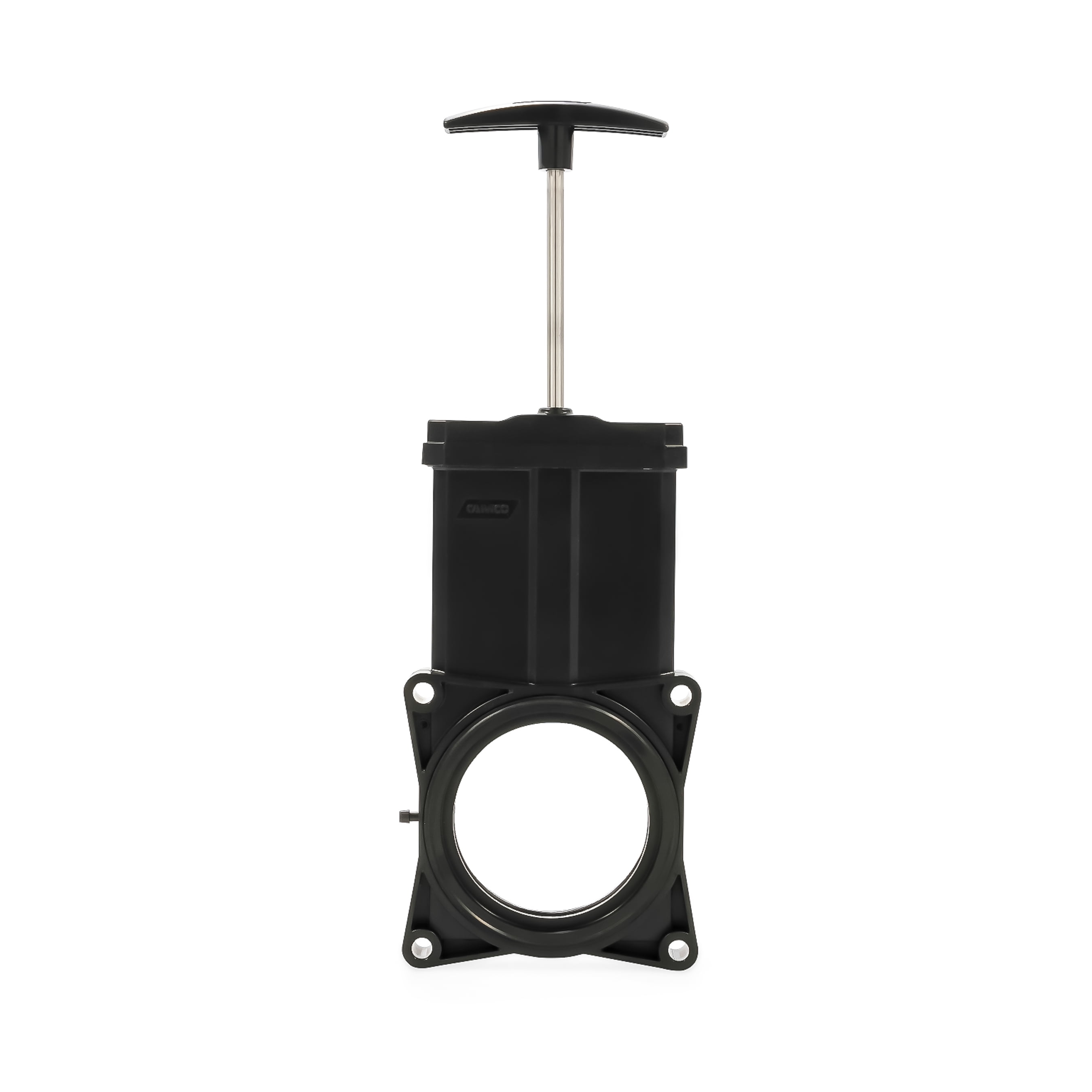 Camco 3-Inch Camper/RV Sewer Waste Valve | Connects to the RV's Existing Sewer Pipes | ABS Plastic (39513)