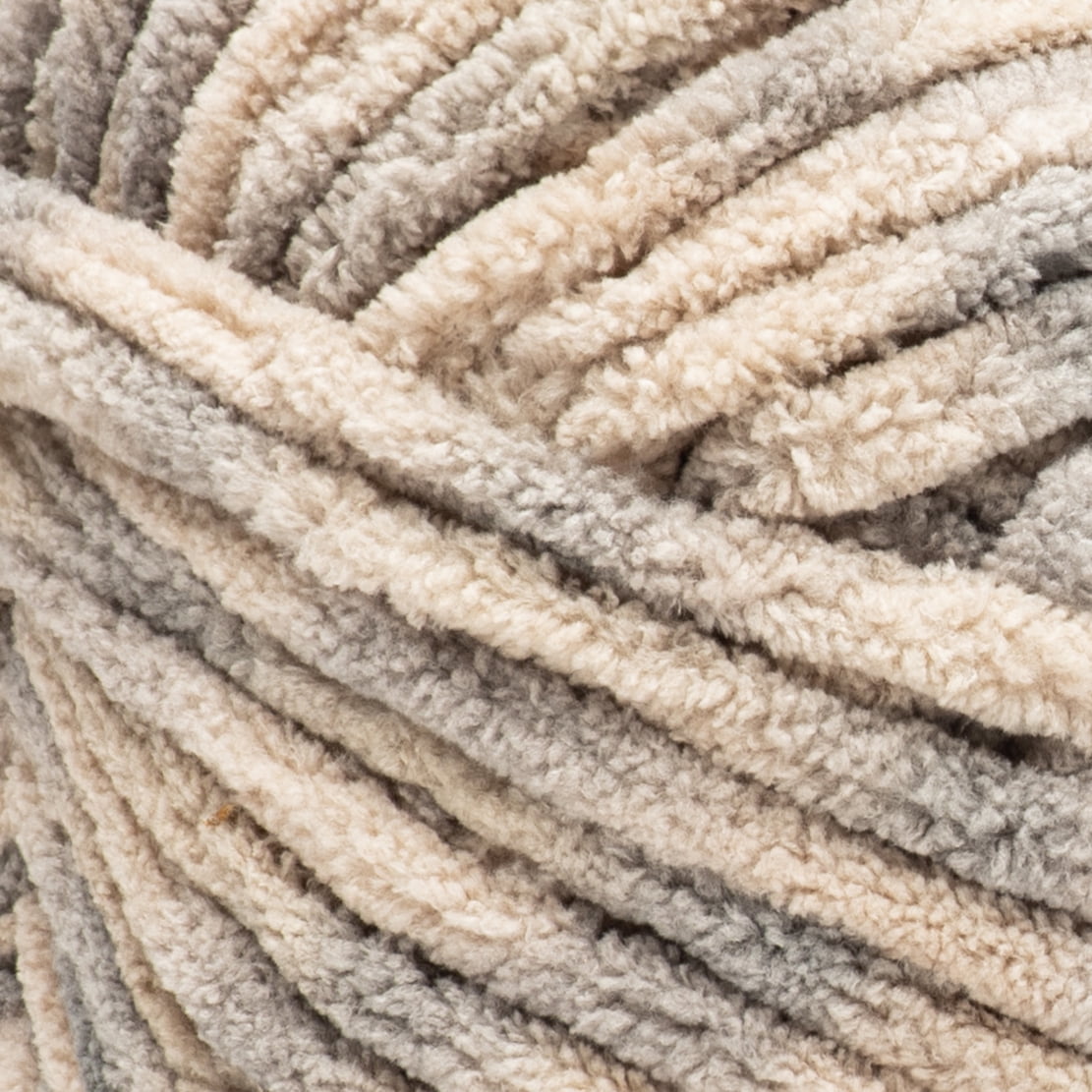 Bernat® Blanket Mist-ical™ #6 Super Bulky Polyester Yarn, Gray Cloud 10.5oz/300g 220 Yards