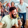thumbnail image 1 of Xihbxyly Ofertas Relámpago de Liquidación de Hoy Nuevo Micrófono de Karaoke E Integración de Audio, Inalámbrico, Bluetooth, Altavoz Universal para Ktv Móvil En Vivo con Efecto Genial Mini, 1 of 7