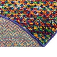 thumbnail image 7 of Unique Loom Calypso Collection Area Rug - Ska (7' 10" x 10' Oval Multi/Blue), 7 of 7