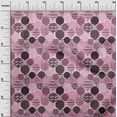 thumbnail image 3 of oneOone Cotton Jersey Purple Fabric Kids Ballon With Stripe Sewing Craft Projects Fabric Prints By Yard 58 Inch Wide, 3 of 4