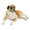 White, variant on 9 Pack Solid Polyester Dog Neckerchief Triangle Bibs  - Extra Large (Orange)