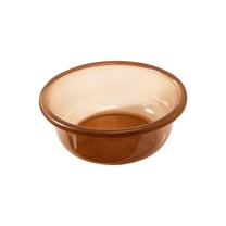 cpengpj Large Transparent Wash Basins, Plastic Household Thickening Soaking Tub, Portable Washbasin for Washing, Cleaning, Foot Bath, Dishes, Face Cleansing Bowl