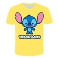 thumbnail image 1 of 2023, camisetas nuevas de punto para niñas y niños, camisetas de manga corta de verano con estampado de dibujos animados para niños, camisetas casuales de 1 a 14 años, camisetas Costumes7T Gao Jinjia LED, 1 of 2