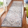 thumbnail image 3 of SAFAVIEH Symphony Caolan Medallion Area Rug, Ivory/Grey, 6'7" x 6'7" Round, 3 of 7