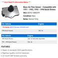 thumbnail image 2 of Mass Air Flow Sensor - Compatible with 1991 - 1993, 1995 - 1996 Buick Riviera 1992, 2 of 2