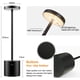 thumbnail image 3 of Lámparas de mesa inalámbricas Hapfish, lámpara LED de escritorio recargable de 8000 mAh con control remoto, 3 modos de color, luces modernas a batería para dormitorio, oficina y comedor., 3 of 4