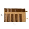thumbnail image 5 of Leather Pocket Knives Roll Carry Storage Pouch Chef Knives Organiser Bag US Stock, 5 of 10