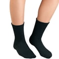 thumbnail image 7 of Silver Steps Diabetic Extra Plush Crew Socks, 3 Pairs, 7 of 7