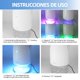thumbnail image 5 of Deshumidificador, Desumiricador para humedad de 1100 ml para Molde, Dehumidifier con 7 Color luz LED, Dehumidicador Port&aacute;til Silencioso para el Hogar y Ba&ntilde;o con 2 Modo de Trabajo, 5 of 9