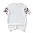 thumbnail image 2 of Niepce Inc Streetwear Dragon Embroidery T-shirt Japanese Summer Casual Black Short Sleeves Tee, 2 of 8