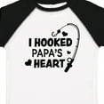 thumbnail image 4 of Inktastic I Hooked Papa's Heart with Fishing Rod Boys or Girls Toddler T-Shirt, 4 of 5