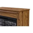 thumbnail image 6 of 28 inch Electric Fireplace Heater Mantel With Removable Caster Wheel, 6 of 7