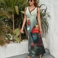 thumbnail image 3 of Rose Vestido Sin Mangas , Vestidos De Lujo Para Ocasiones Oficiales, 3 of 5