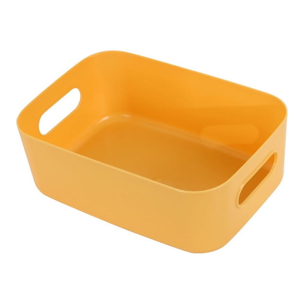 Caja de almacenamiento de artículos diversos de estilo japonés, caja de plástico para escritorio, caja de acabado cosmético, caja de almacenamiento de cocina, cesta de almacenamiento de