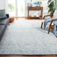 thumbnail image 2 of SAFAVIEH Metro Aditi Medallion Area Rug, Blue/Ivory, 8' x 10', 2 of 9
