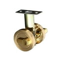 thumbnail image 3 of Abbracc Brass Cylinder Door Lock Security Dead Bolt Locks With 3 Keys #4 4, 3 of 9