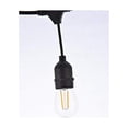 thumbnail image 4 of Living District Terra Plastic 15-Light Outdoor Led String Light in Black, 4 of 4