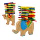 thumbnail image 5 of Juguetes para niños con juego de frijoles, Juguetes para niños con forma, Bloques de geometría, Juguetes de juego con equilibrio del elefante, Juguetes con colores, Juguetes de madera macizos, 5 of 9