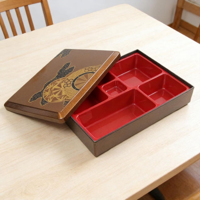 Elodie Japanese Bento Box Food Container with Lid Organization Lunch Bento Box Japanese Sushi Tray for Business Home Picnic Office 5 Grid